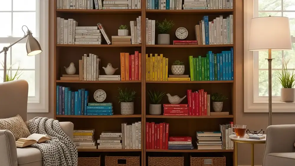 Como organizar seus livros em casa