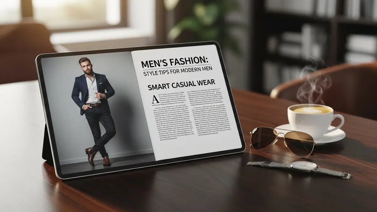 Ebook moda masculina