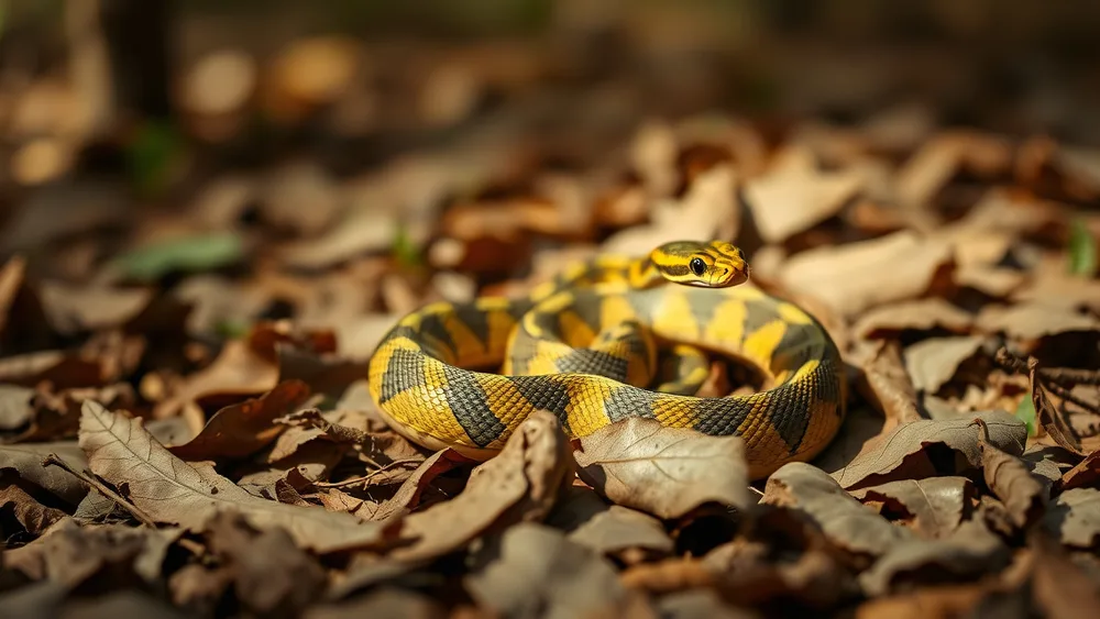 Sonhar com Cobra Amarela e Preta: O Que Isso Significa?