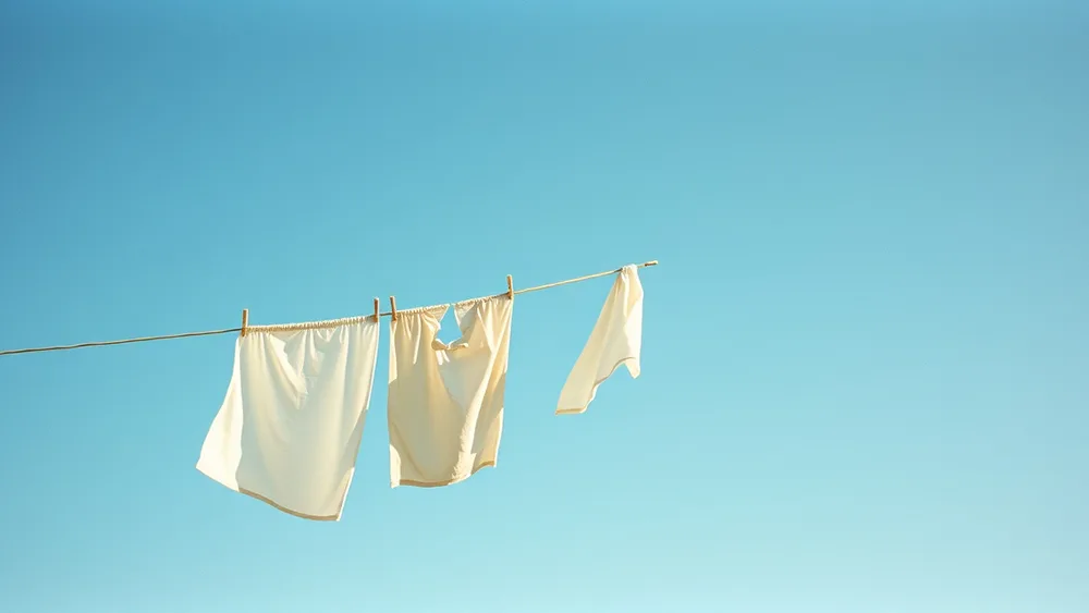 Sonhar Estendendo Roupa No Varal - Organização