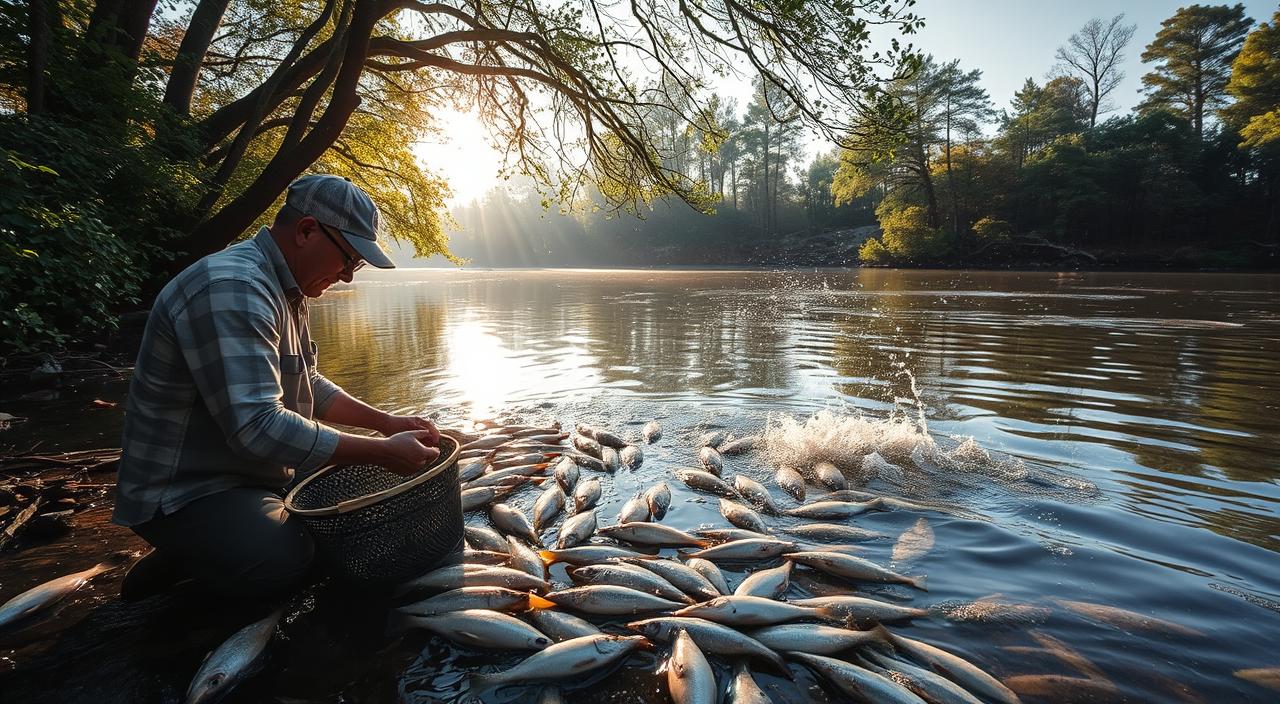 Sonhar Limpando Peixe - Preparação Para Sucesso